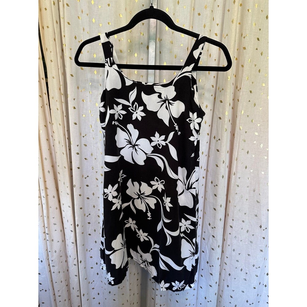 Bishop St. Apparel Girls Hawaiian Aloha Tropical Spaghetti Strap Dress 12